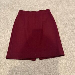 J. Crew Wool Pencil Skirt